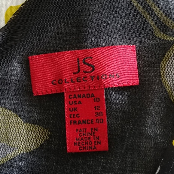 JS Collections Women's Floral Dress - Picture 5 of 6